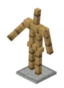 我的世界百科盔甲架行为配图