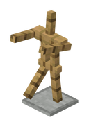 我的世界百科盔甲架行为配图