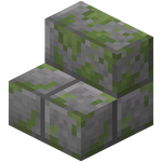 我的世界百科苔石砖楼梯属性配图