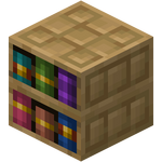 我的世界百科雕纹书架属性配图