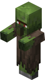 我的世界百科僵尸村民属性配图 我的世界百科僵尸村民属性配图