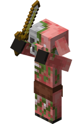 我的世界百科僵尸猪灵属性配图