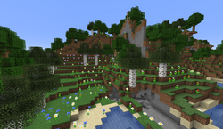 我的世界百科繁花森林属性配图