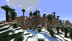 我的世界百科积雪的针叶林山地属性配图