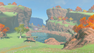 塞尔达旷野之息百科红叶湖属性配图