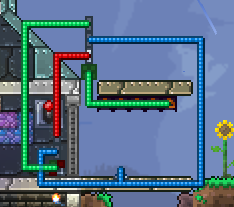 泰拉瑞亚原版百科逻辑门安全开关配图