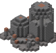 我的世界百科海底废墟结构配图