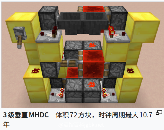 我的世界百科时钟电路配图