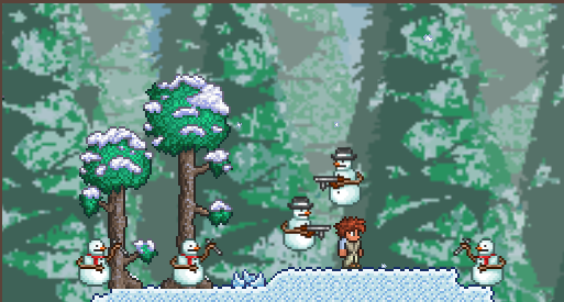 泰拉瑞亚百科雪人军团配图