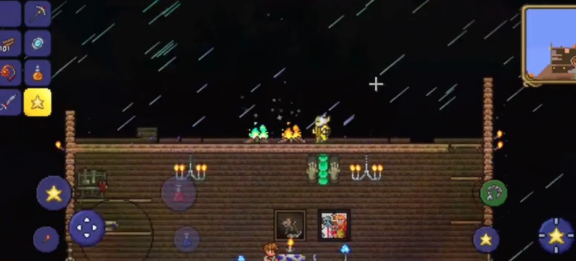 泰拉瑞亚百科流星雨配图