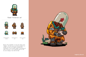 泰拉瑞亚百科护花者套装配图