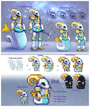 泰拉瑞亚百科摩羯座套装配图