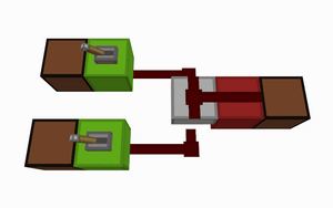 我的世界百科教程:基本逻辑门配图
