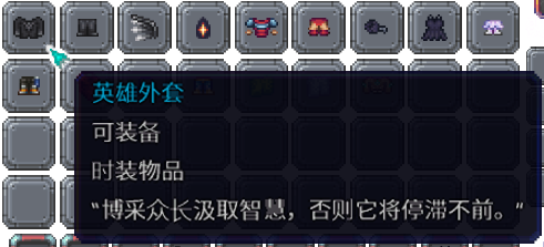 泰拉瑞亚百科新增物品分类及贴图大全1.4.5时装配图