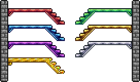 泰拉瑞亚百科平台不可制作的平台及内部物品ID配图