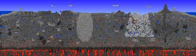 泰拉瑞亚百科灰度世界配图