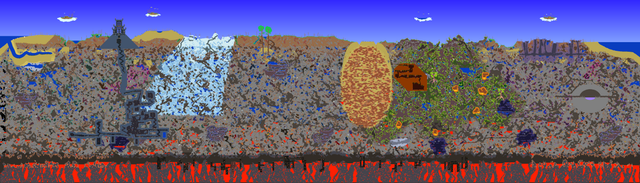 泰拉瑞亚百科开局血月墓地配图